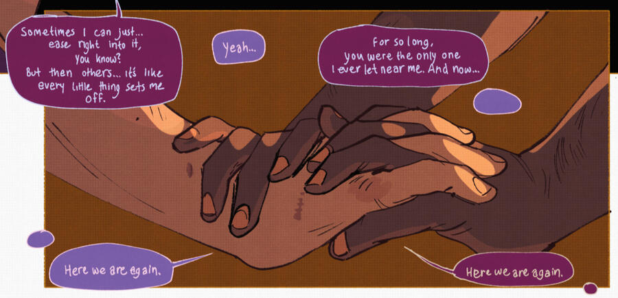 Commissioned art by @abatintheattic on twitter.